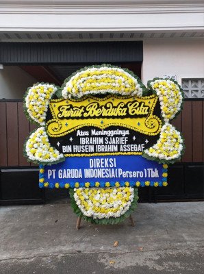 Papan Bunga Duka di Cigemlong